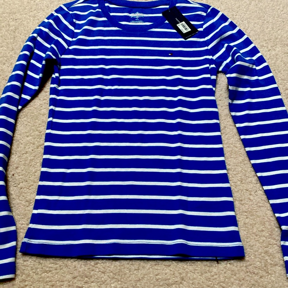 Small/ petite long sleeve shirt by Tommy Hilfiger